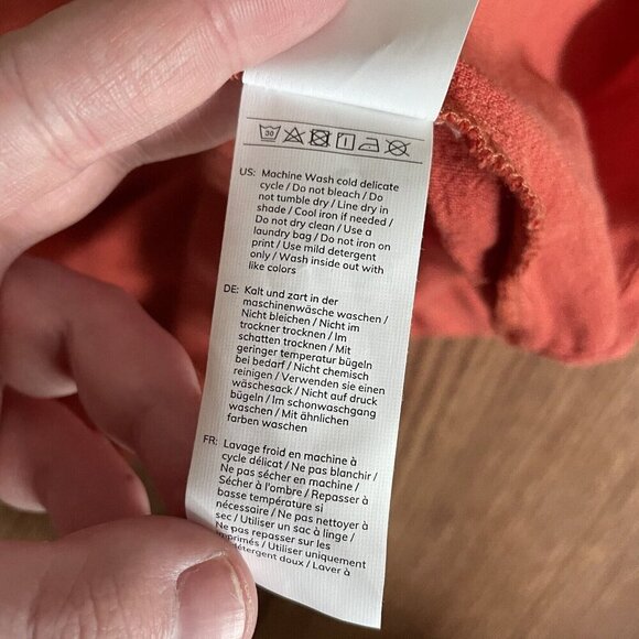 Cupshe Women M Orange Linen Blend Sleeveless Bow One-Shoulder Mini Dress NWT - Picture 9 of 10